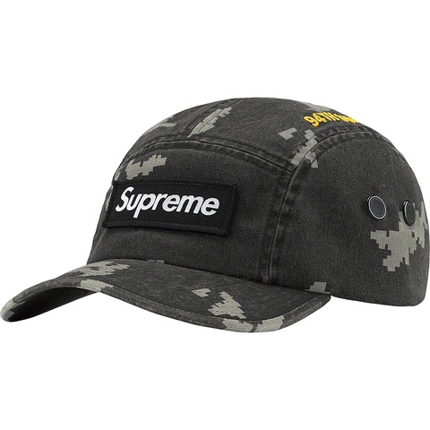 Supreme Military Camp Cap - Black Russian Camo