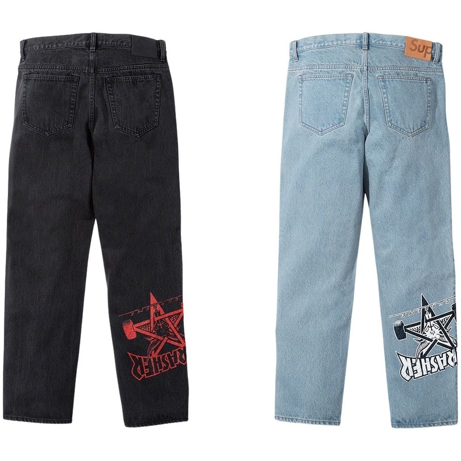 パンツ SUPREME THRASHER Regular Jean 21AW 34 Supreme®/Thrasher® Regular Jean - fall/winter 2021 - Supreme