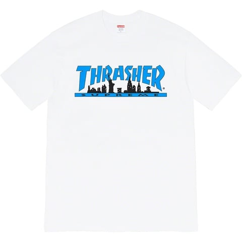 Supreme Supreme®/Thrasher® Skyline Tee - White