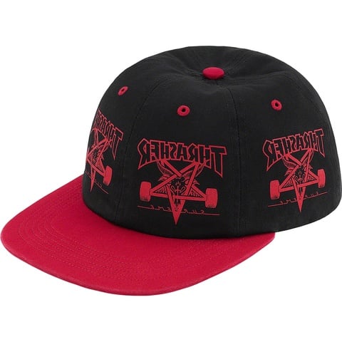 Supreme Supreme®/Thrasher® 6-Panel - Black