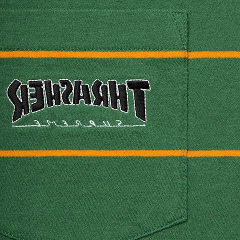 Supreme Supreme®/Thrasher® Stripe Polo - Green