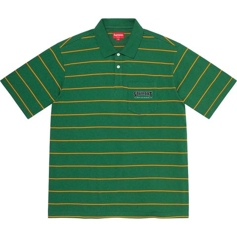Supreme Supreme®/Thrasher® Stripe Polo - Green