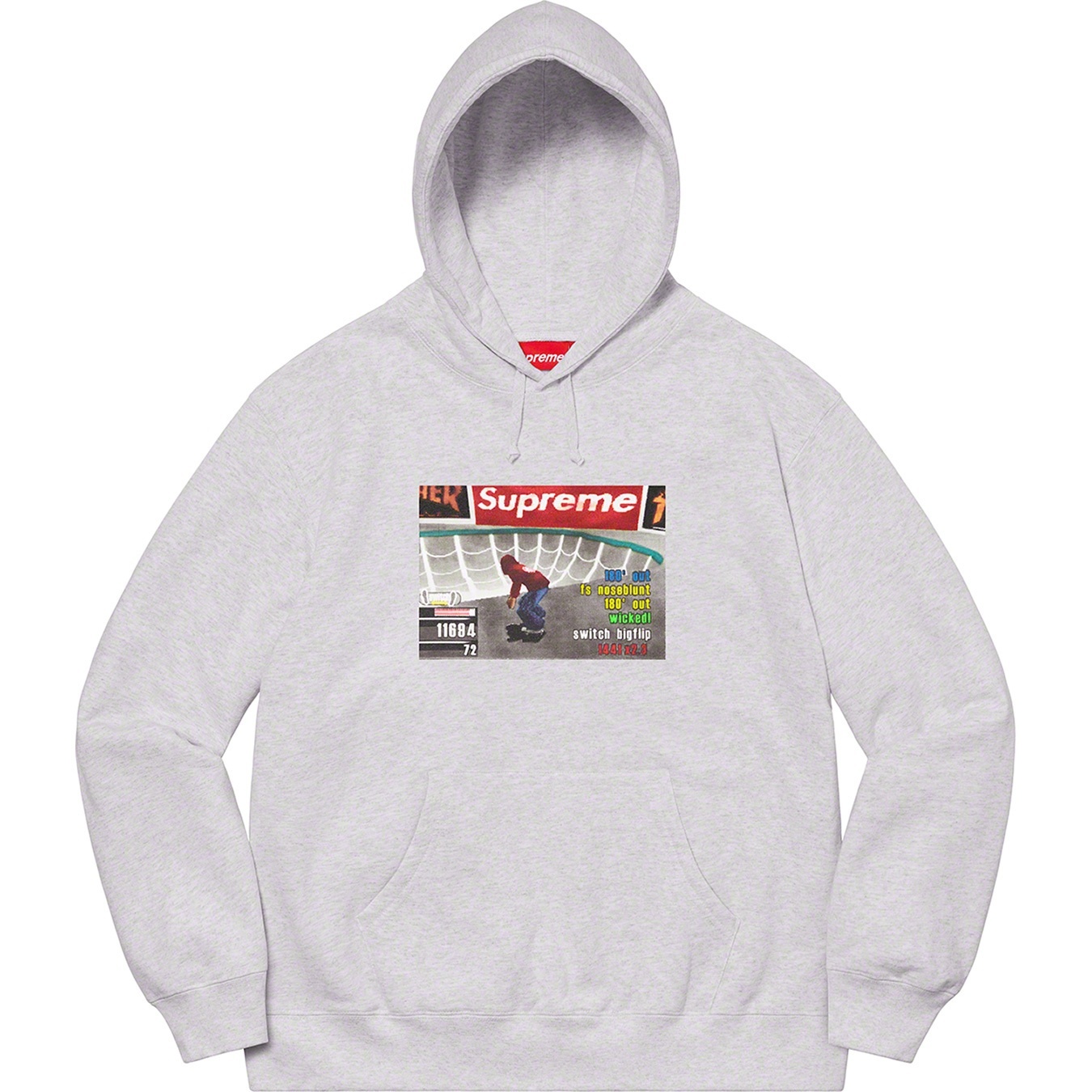 Supreme Supreme Thrasher Hooded Sweatshirt (FW21) - Ash Grey - $168
