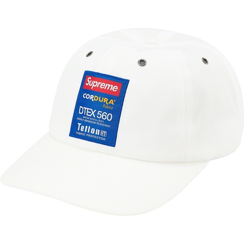 Supreme Cordura® Teflon Label 6-Panel - White