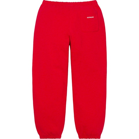 Supreme S Logo Split Sweatpant - Dark Green