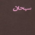 Supreme Arabic Logo Washed S S Tee (FW21) - Brown