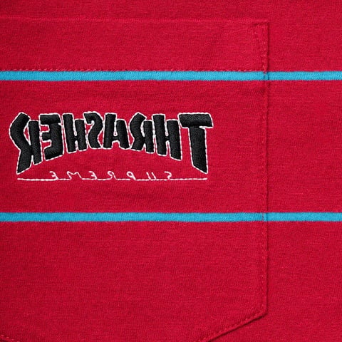 Supreme Supreme®/Thrasher® Stripe Polo - Red