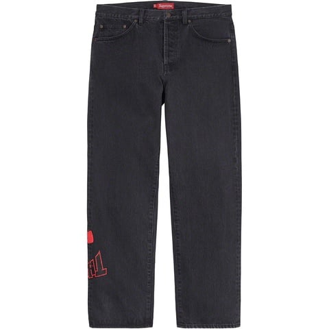 パンツ SUPREME THRASHER Regular Jean 21AW 34 Supreme®/Thrasher® Regular Jean - fall/winter 2021 - Supreme