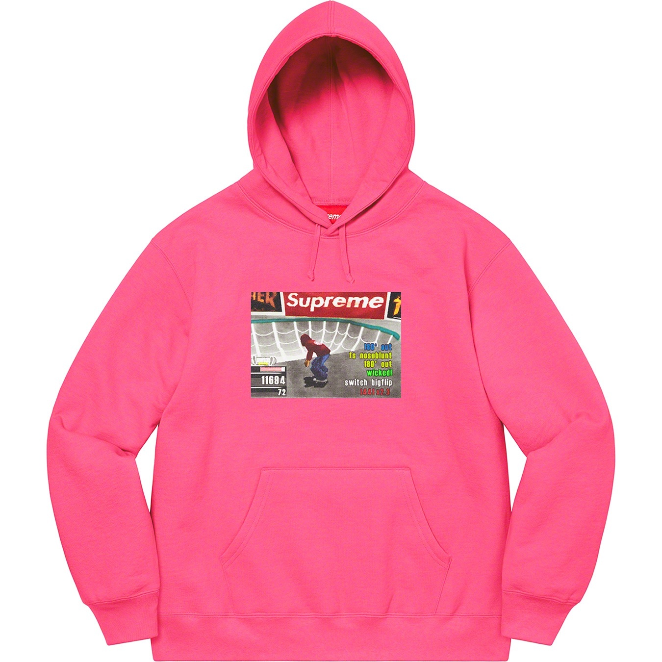 Supreme Supreme Thrasher Hooded Sweatshirt (FW21) - Magenta - $168