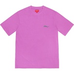 Supreme Arabic Logo Washed S S Tee (FW21) - Pink