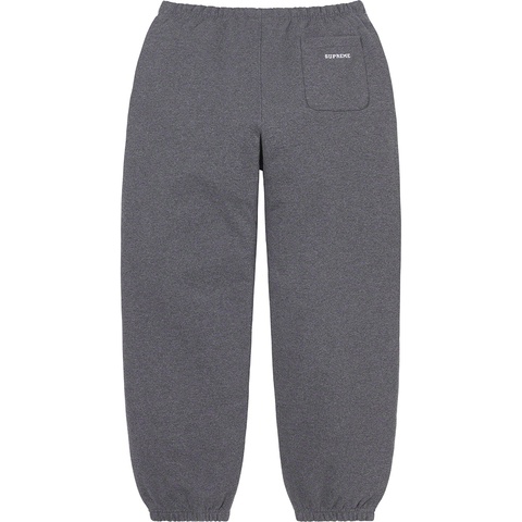パンツ Supreme USAFlagLogo Waistband Sweatpants Supreme Satin Applied Sweatpant Big logo Blue Orange Grey Black