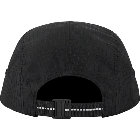 Supreme Camo Ripstop Camp Cap - Black