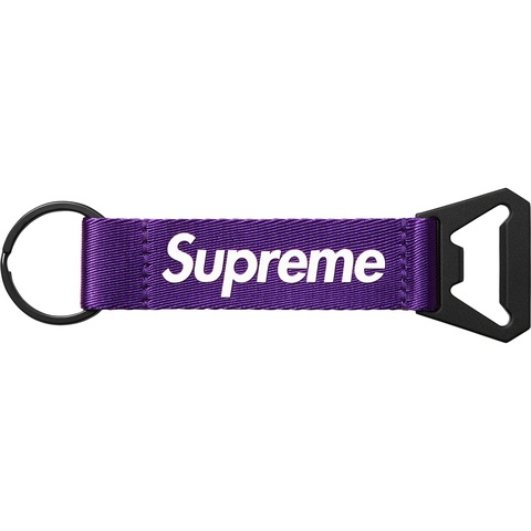 【赤黒セット】Supreme Webbing Keychain キーホルダー Supreme Webbing Keychain Red - US