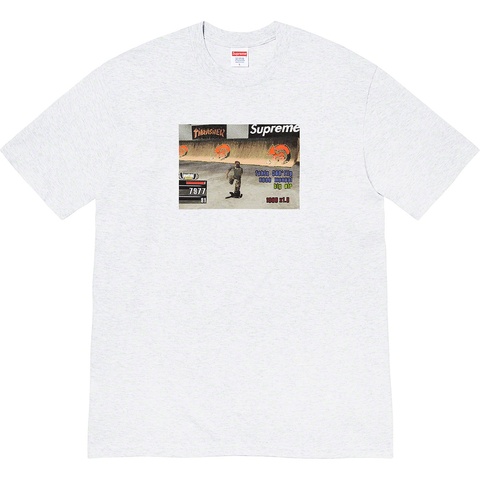 Supreme Supreme®/Thrasher® Game Tee - Ash Grey