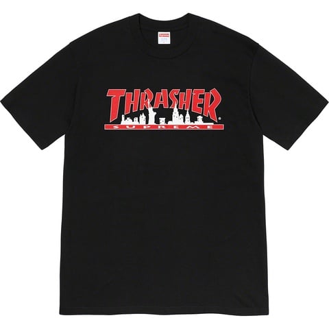 Supreme Supreme®/Thrasher® Skyline Tee - Black