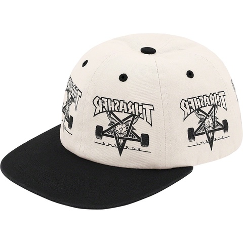 Supreme Supreme®/Thrasher® 6-Panel - White