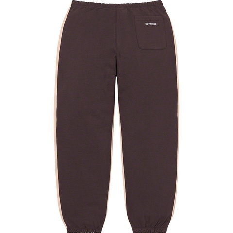 Supreme S Logo Split Sweatpant - Tan