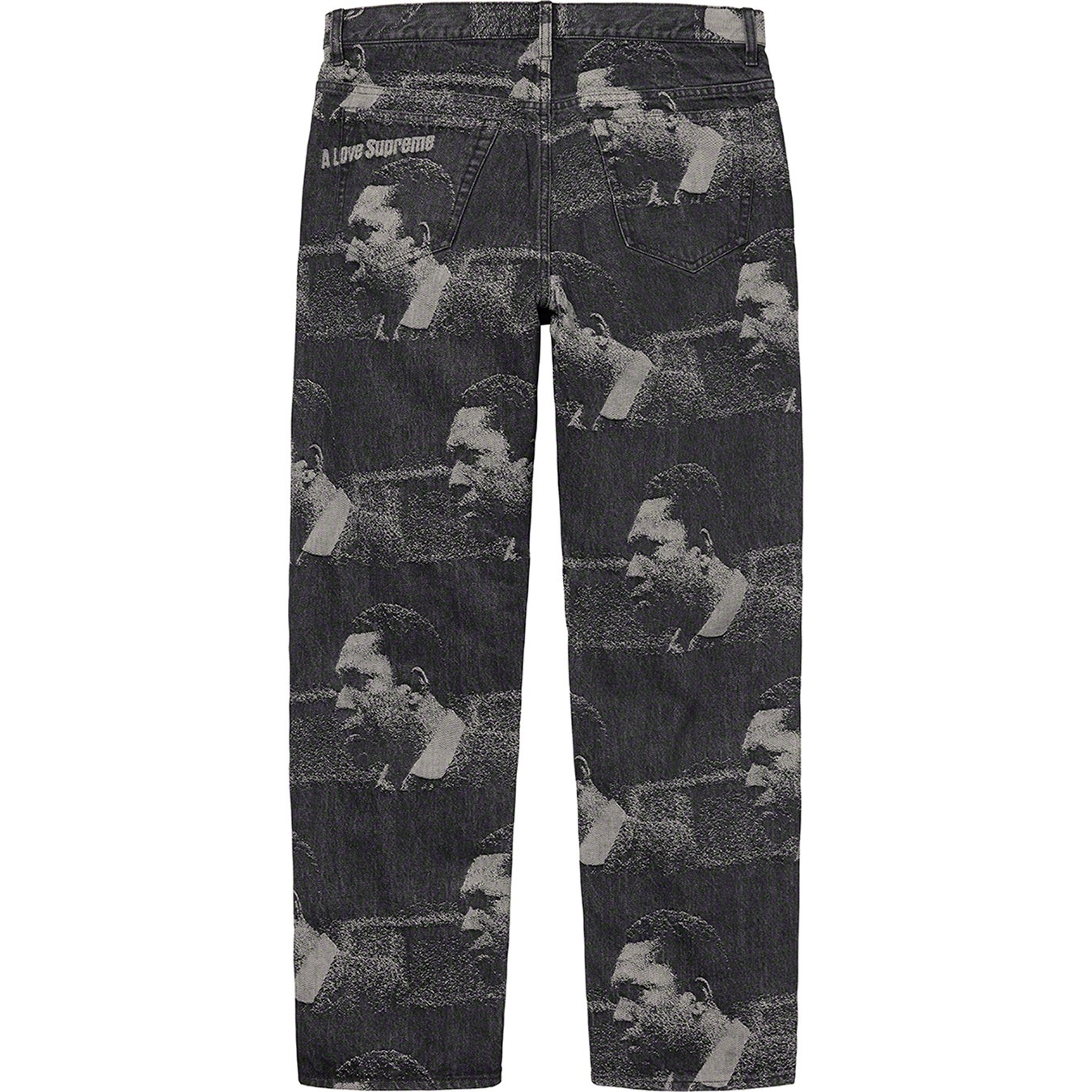 Supreme John Coltrane A Love Supreme Regular Jean (FW21) - Black - $198