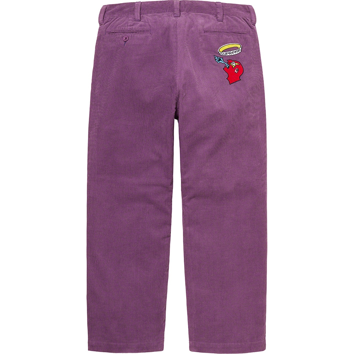 Supreme Gonz Corduroy Chino Pant (FW21) - Purple - $148