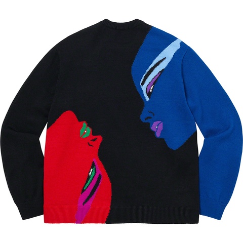 Faces Sweater - fall/winter 2021 - Supreme