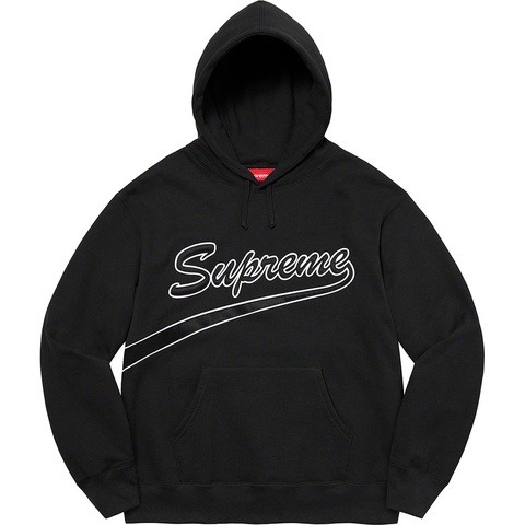 Supreme Tail Hooded Sweatshirt - Black