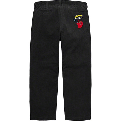Supreme Gonz Corduroy Chino Pant - Black