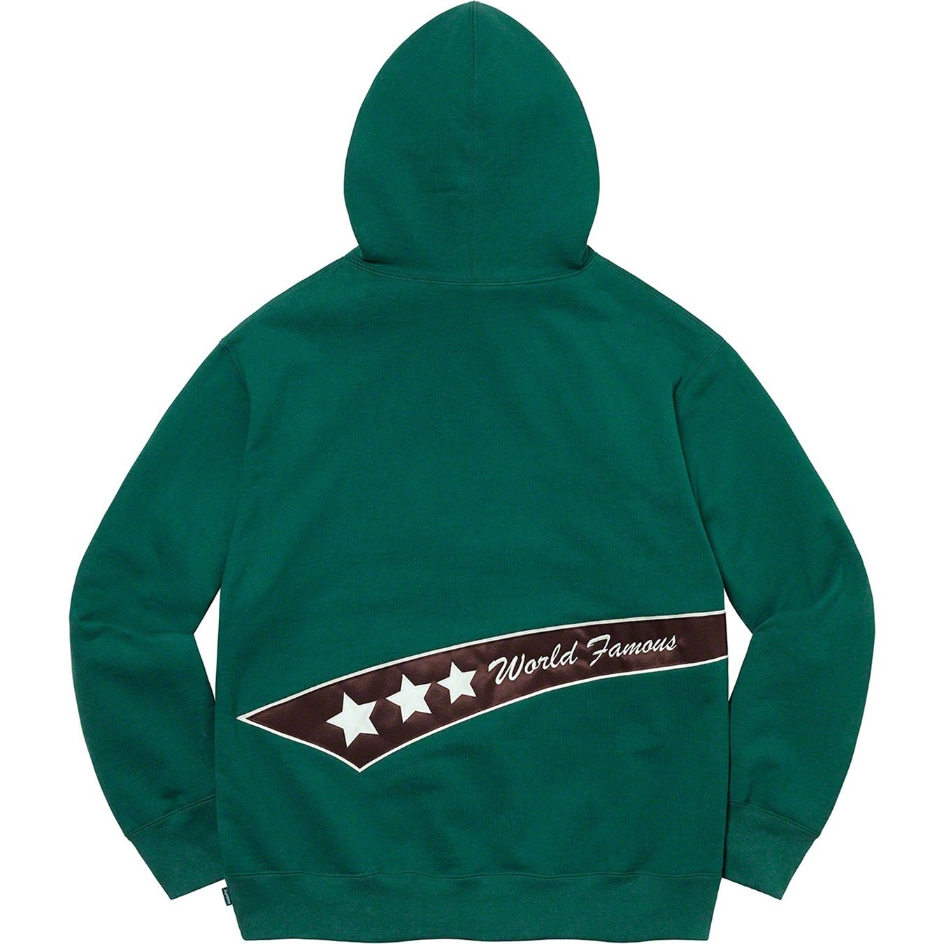 Supreme Tail Hooded Sweatshirt (FW21) - Dark Green - $168