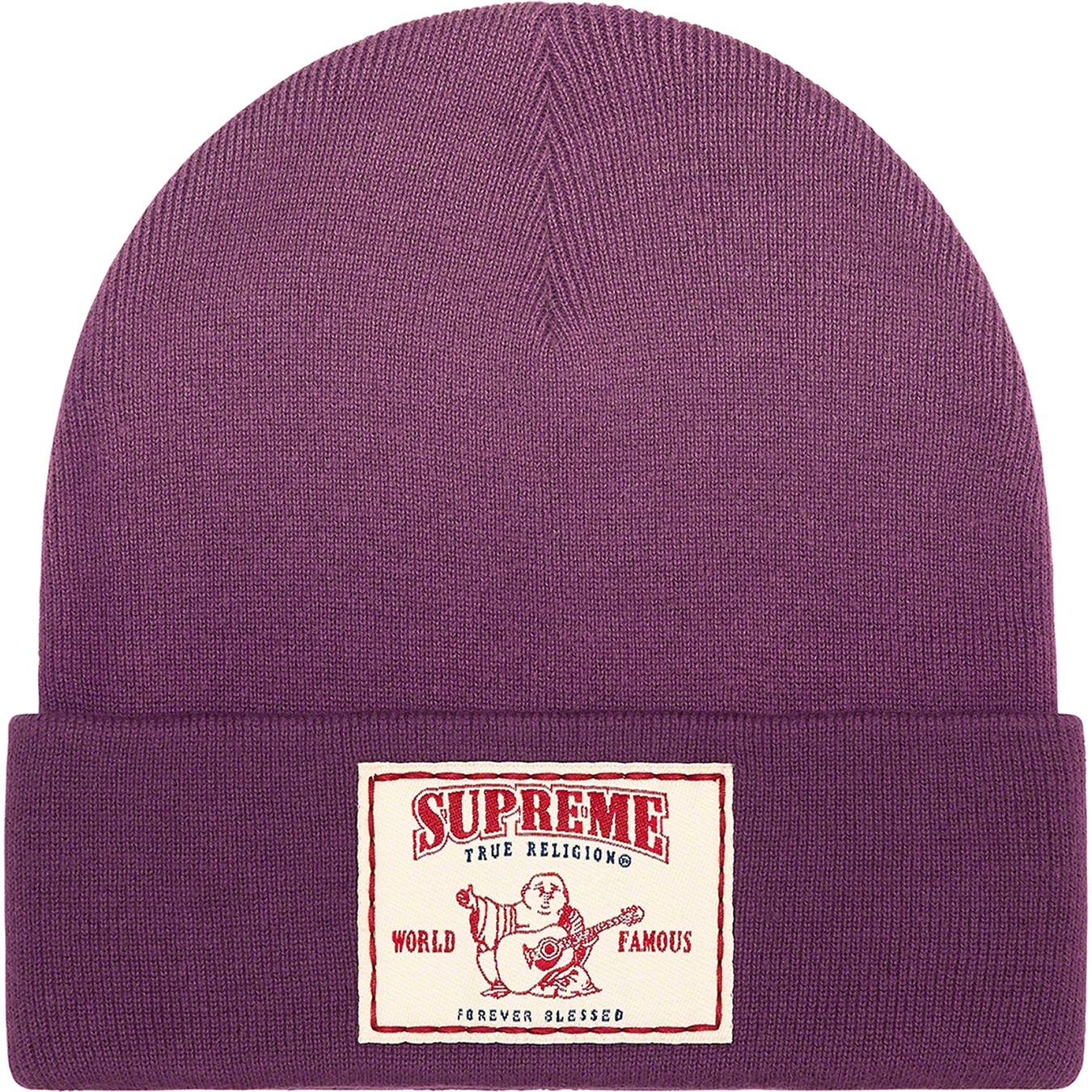 Supreme Supreme True Religion Beanie (FW21) - Purple - $40
