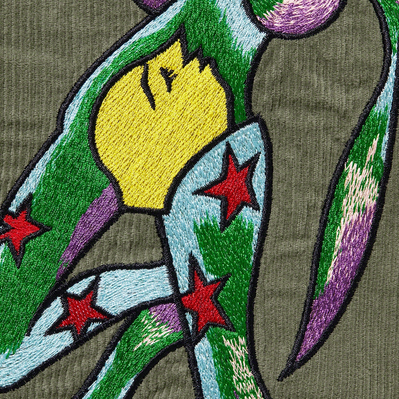 Supreme Gonz Corduroy Chino Pant (FW21) - Dusty Green - $148