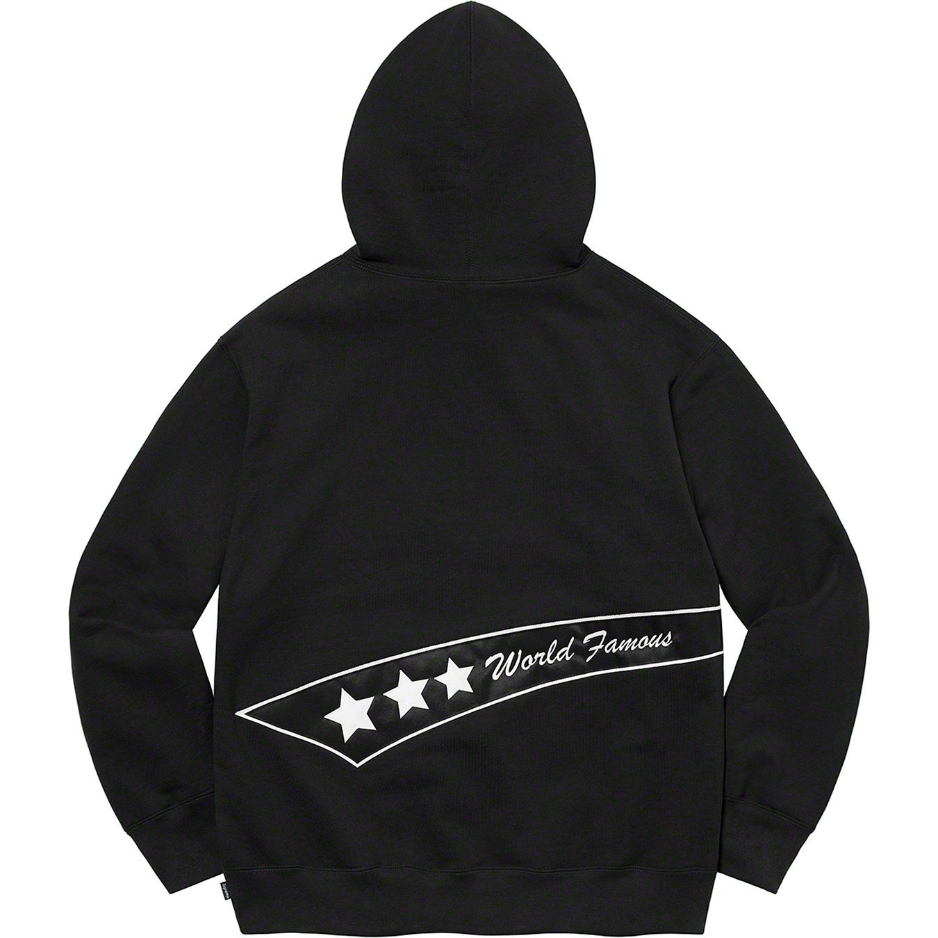 Supreme Tail Hooded Sweatshirt (FW21) - Black - $168