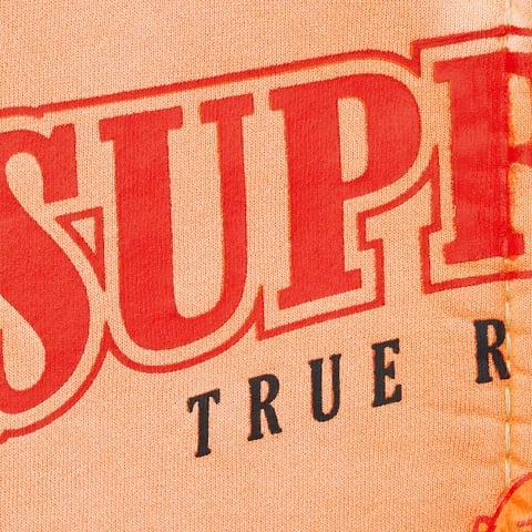 Supreme Supreme®/True Religion® Zip Up Hooded Sweatshirt - Dusty Orange