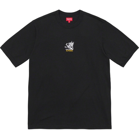 Supreme Dragon Ringer Tee - Black
