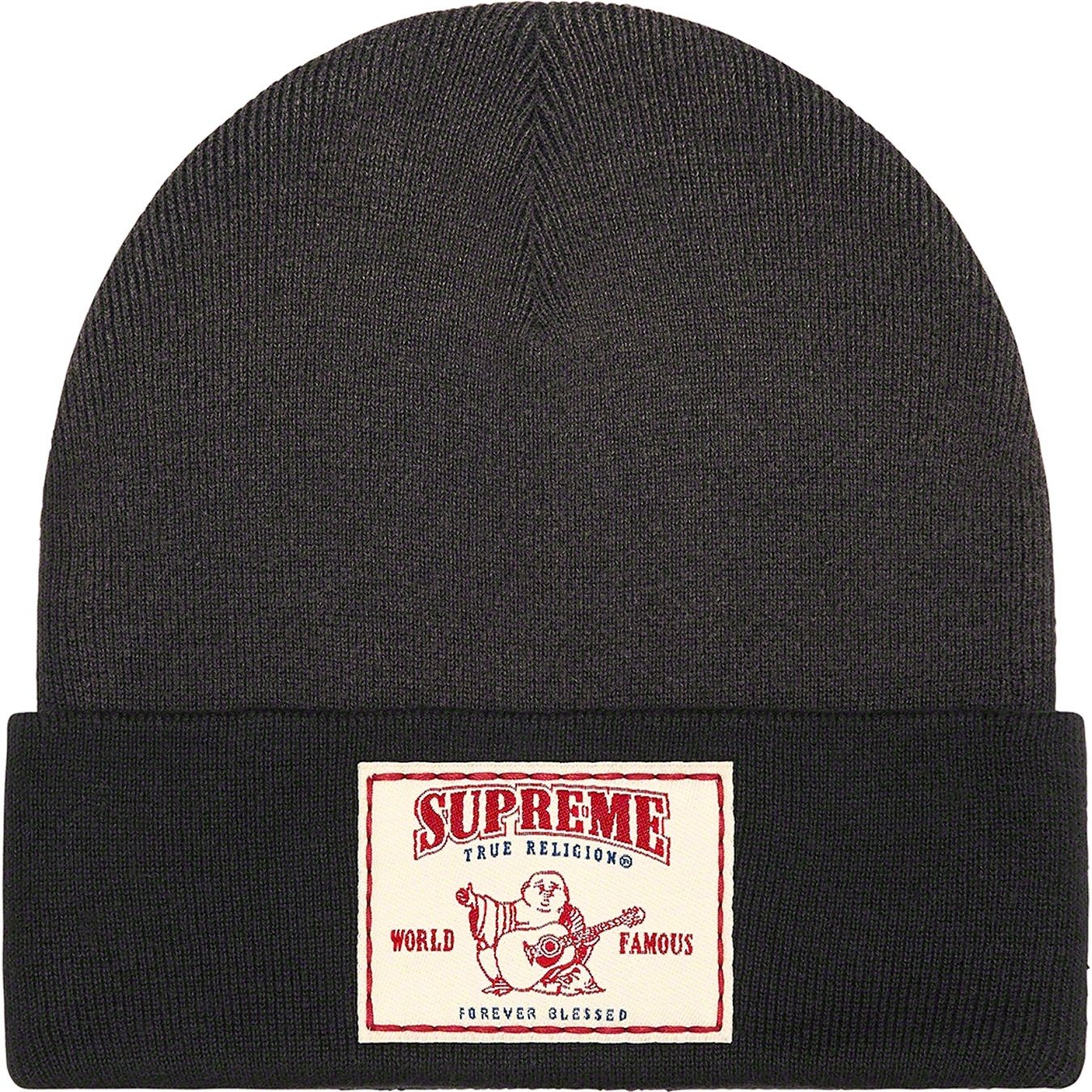 Supreme Supreme True Religion Beanie (FW21) - Black - $40
