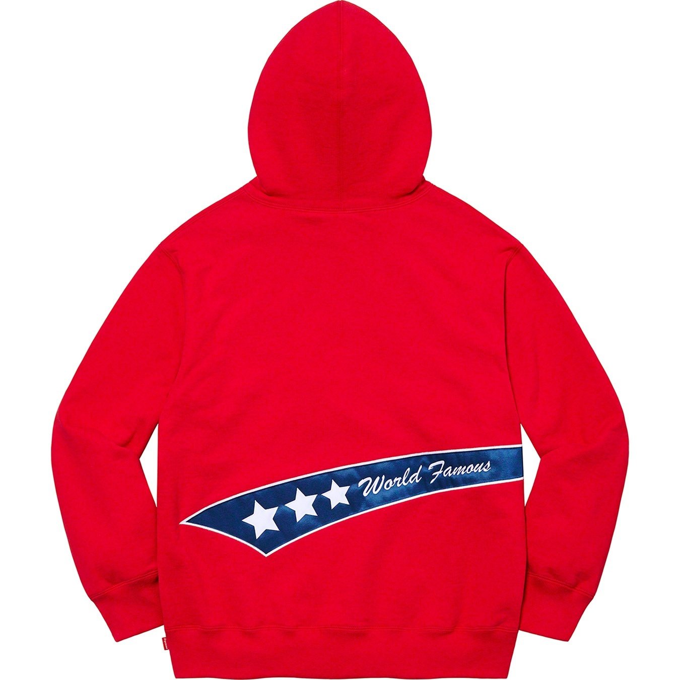 Supreme Tail Hooded Sweatshirt (FW21) - Red - $168