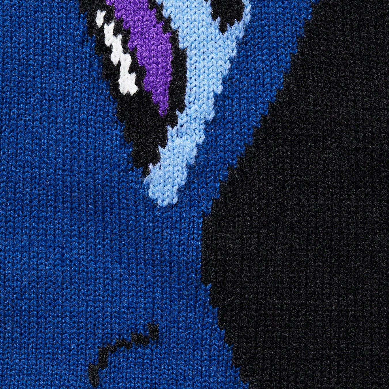 Supreme Faces Sweater (FW21) - Black - $158