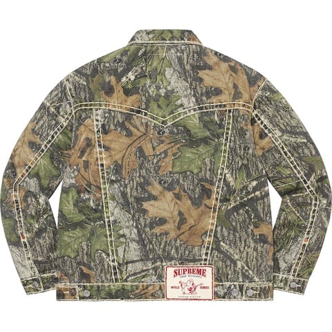Supreme Supreme®/True Religion® Denim Trucker Jacket - Mossy Oak® Camo
