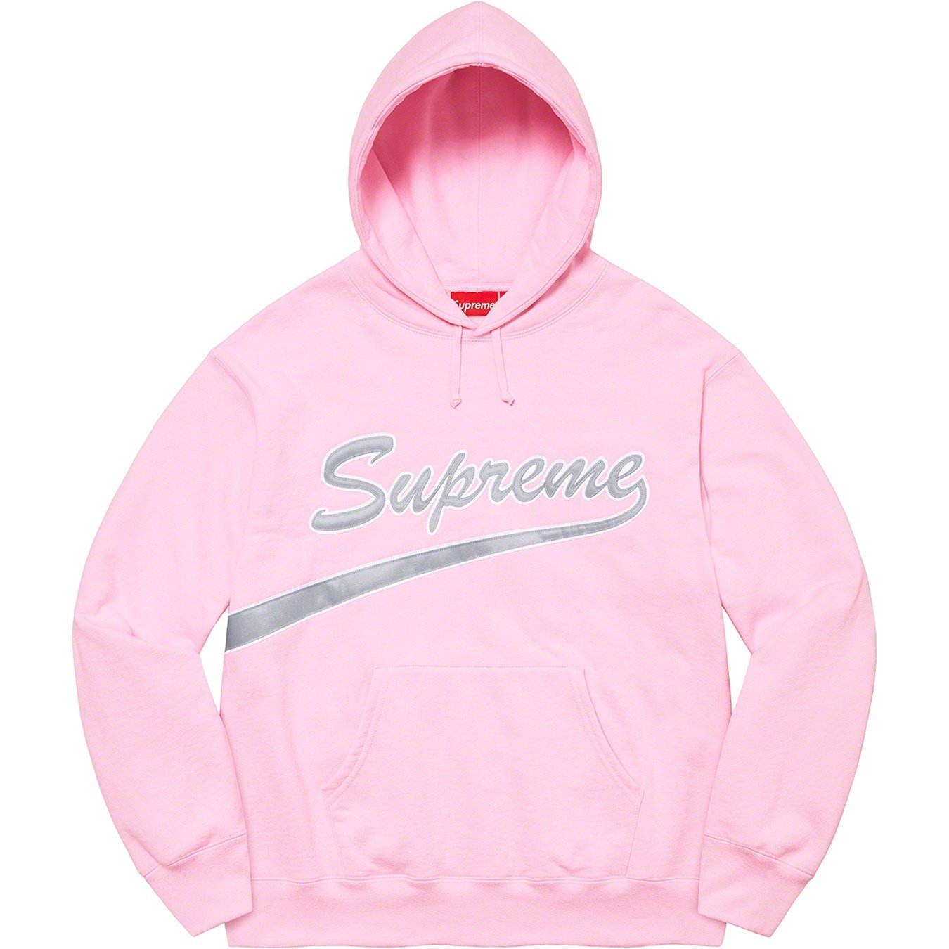Supreme Tail Hooded Sweatshirt (FW21) - Light Pink - $168
