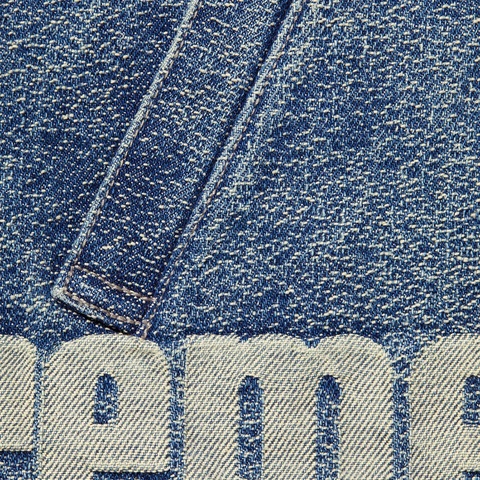 Supreme John Coltrane A Love Supreme Denim Harrington Jacket - Blue