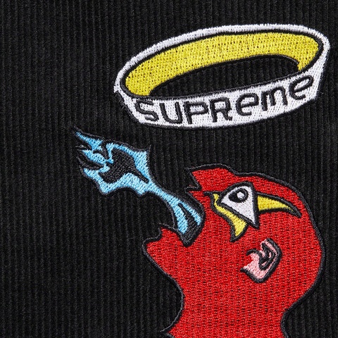 Supreme Gonz Corduroy Work Shirt - Black