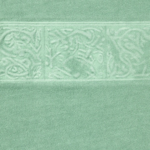 Supreme Embossed Vines S/S Top - Sage