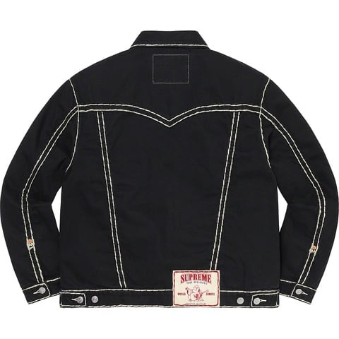 Supreme Supreme®/True Religion® Denim Trucker Jacket - Black