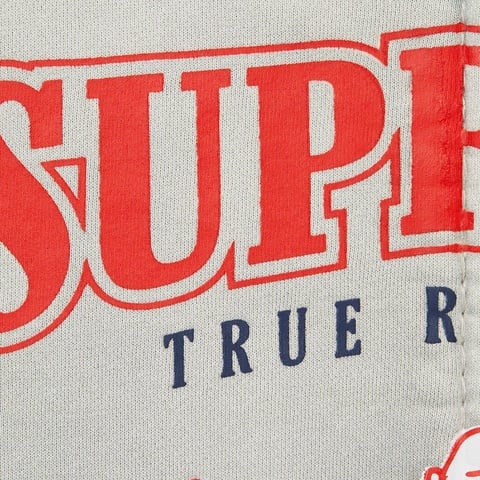 Supreme Supreme®/True Religion® Zip Up Hooded Sweatshirt - Light Grey