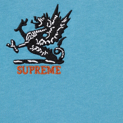 Supreme Dragon Ringer Tee - Slate