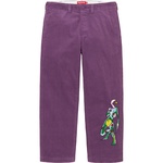 Supreme Gonz Corduroy Chino Pant (FW21) - Purple