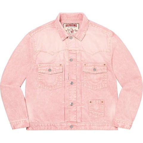 Supreme Supreme®/True Religion® Denim Trucker Jacket - Pink