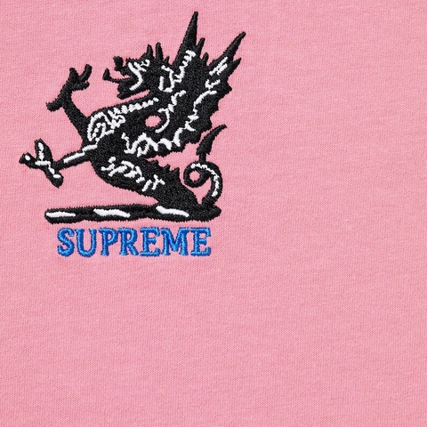 Supreme Dragon Ringer Tee - Rose