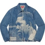 Supreme John Coltrane A Love Supreme Denim Harrington Jacket (FW21) - Blue
