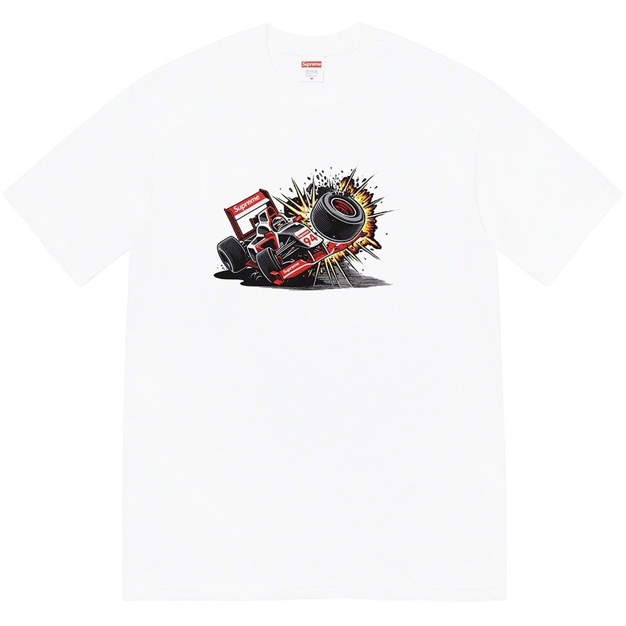 Supreme Crash Tee (fall/winter 2021) - $38.00
