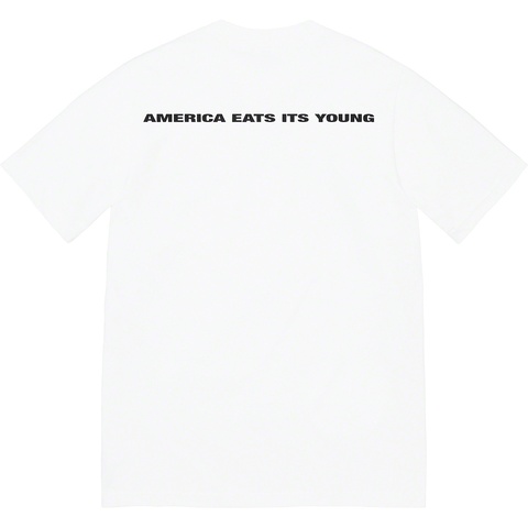 Supreme America Eats Its Young Tee - White
