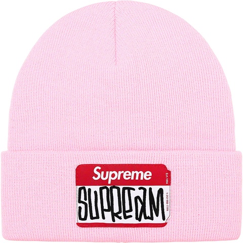 シュプリーム Supreme Gonz Nag Beanie Gonz Nametag Beanie - fall/winter 2021 - Supreme